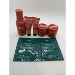 7 AVEDA Nutriplenish Shampoo, 2 Curl Gelee Leave-n-Conditioner, 2 Masque,Samples